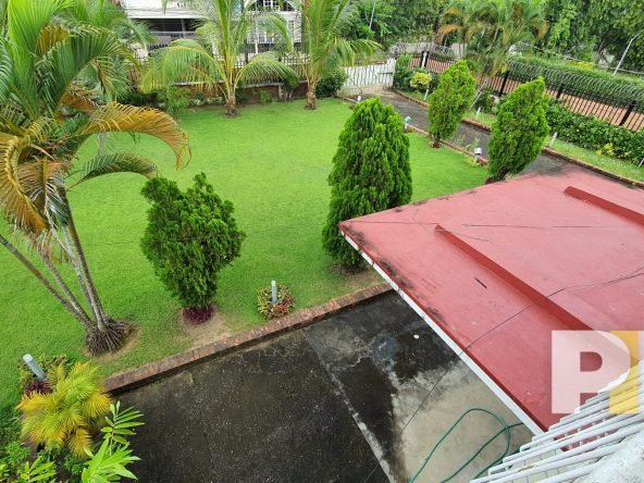 entrance gate with driveway - properties in Yangon
