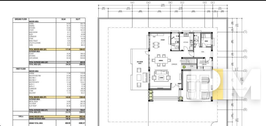 floor plan - House for sale in Thanlyin