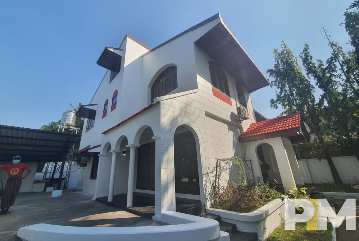 front view - house for rent in Kamayut