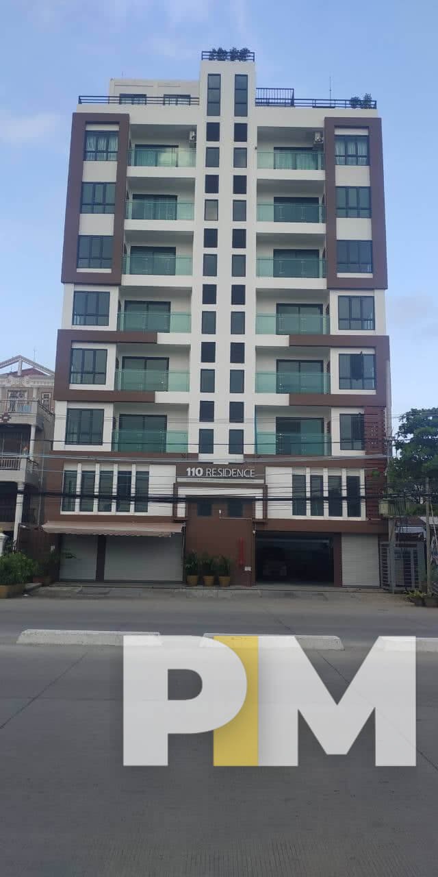 front view of the building - Building for rent in South Okkalapa
