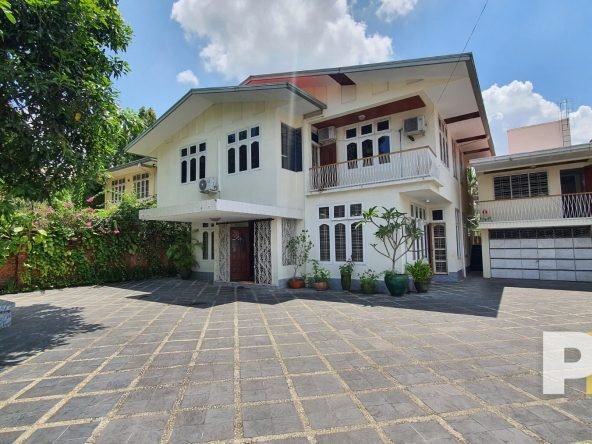 front view of the house - Yangon Property