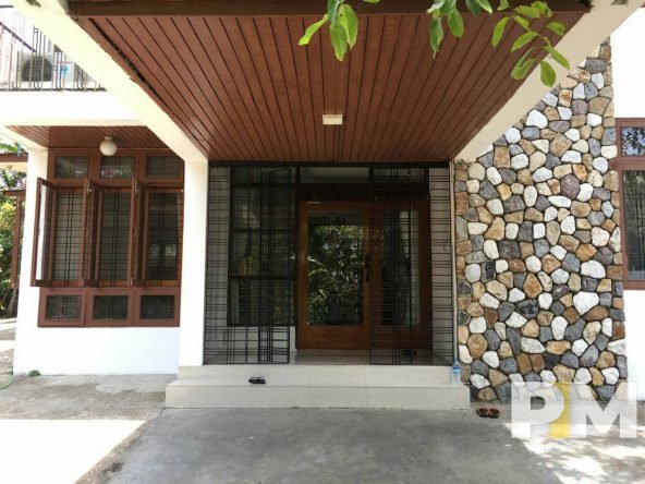 front view of the house - Yangon Property