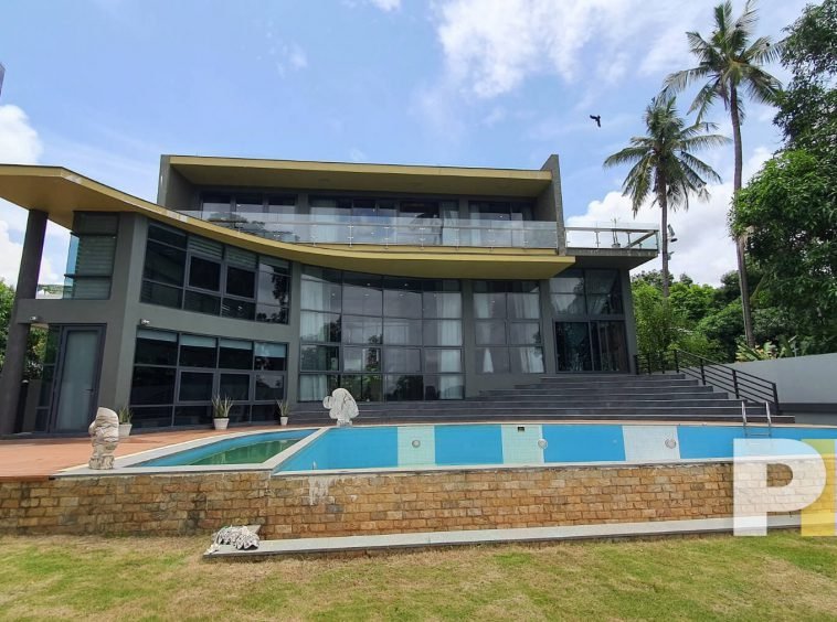 front view of the house - property in Myanmar