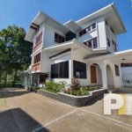 front view of the house with car park - Yangon Property