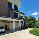 front view with car park - properties in Yangon