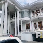 front view with car parking space - properties in Yangon