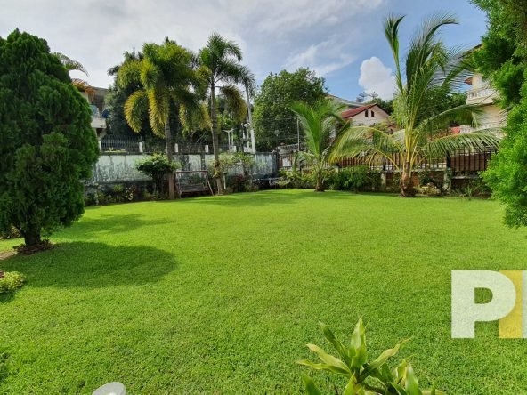 frontyard with trees - Home Rental Yangon