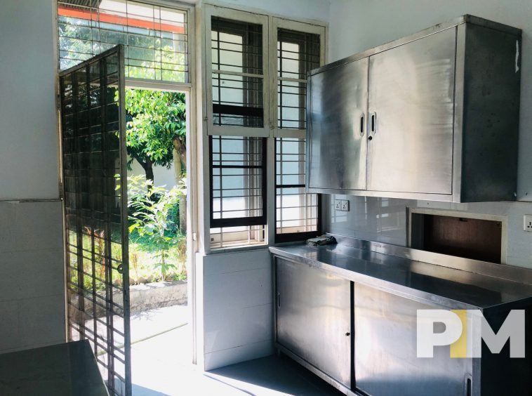 kitchen with cabients - Myanmar Property