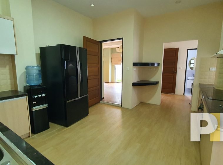 kitchen with cabients - Yangon Real Estate