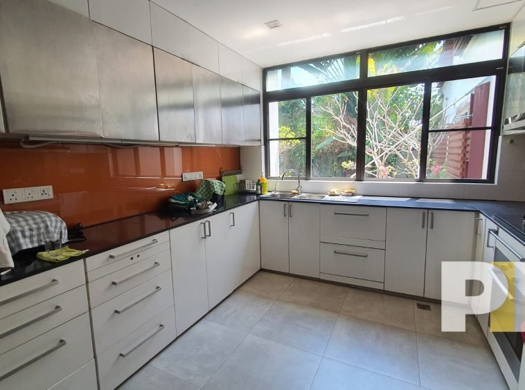 kitchen with cabinets - Myanmar Real Estate