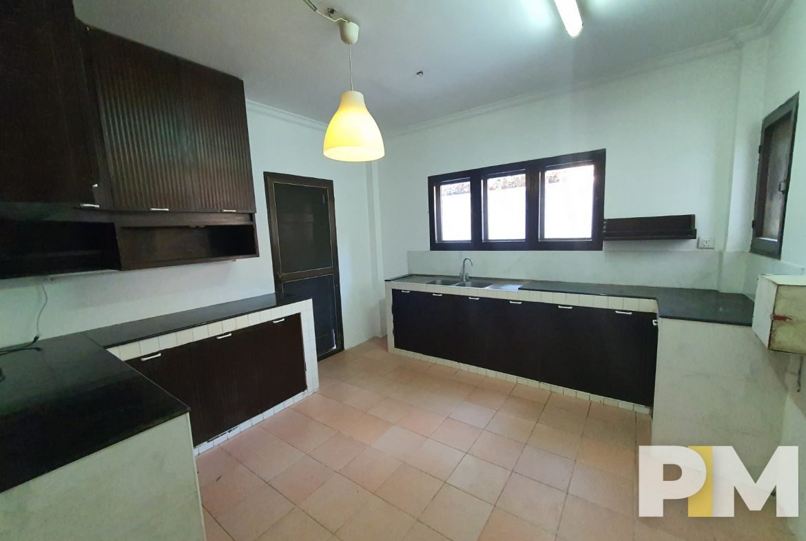 kitchen with cabinets - Real Estate in Yangon