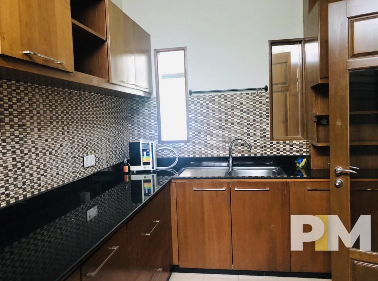 kitchen with cabinets - Yangon Real Estate