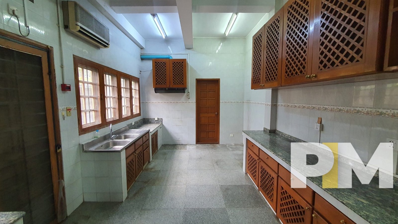 kitchen with cabinets - Yangon Real Estate