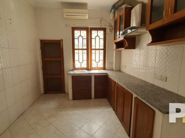 kitchen with cabinets - Yangon Real Estate