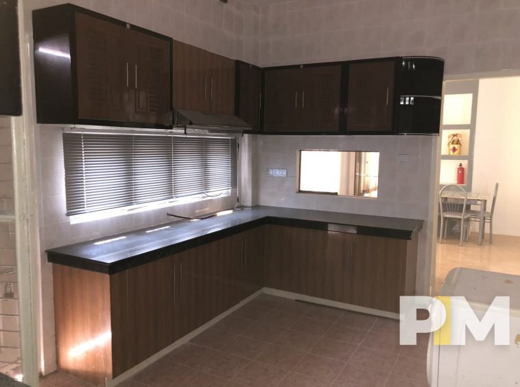 kitchen with cabinets - proeprty in Myanmar