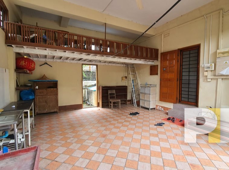 kitchen with cabinets - properties in Myanmar