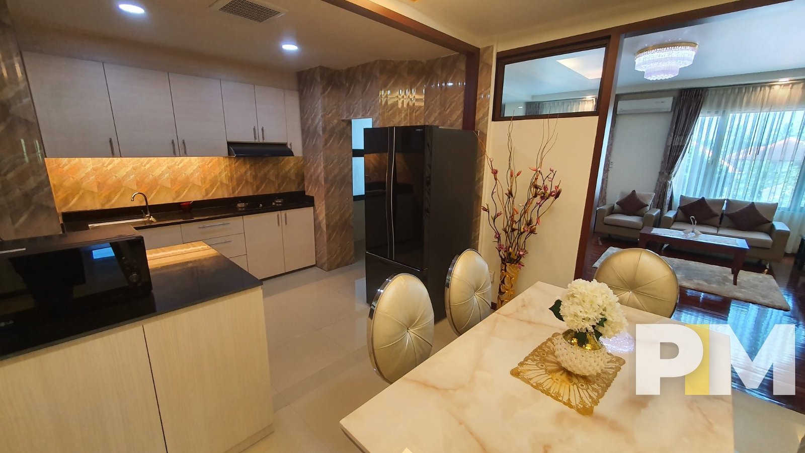 kitchen with dining room - Real Estate in Myanmar