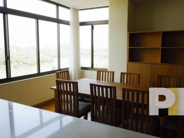 kitchen with dining space - Myanmar Property