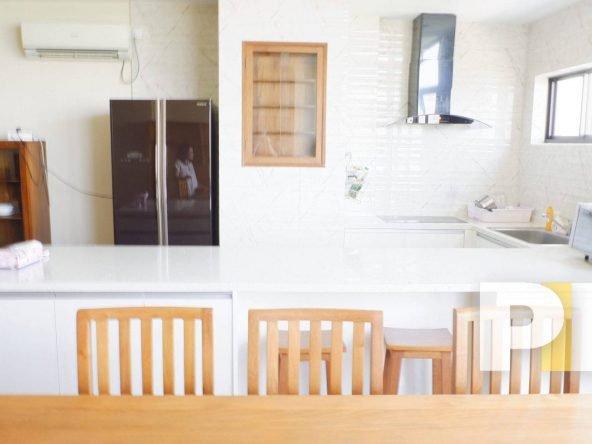 kitchen with dining space - properties in Yangon