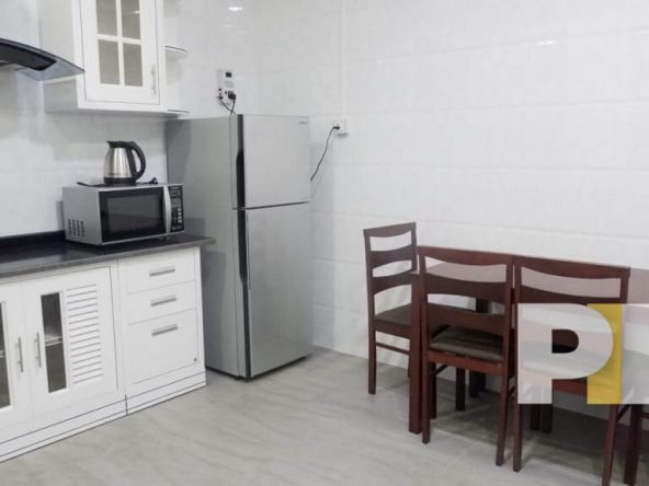 kitchen with dining table and chairs - Yangon Real Estate