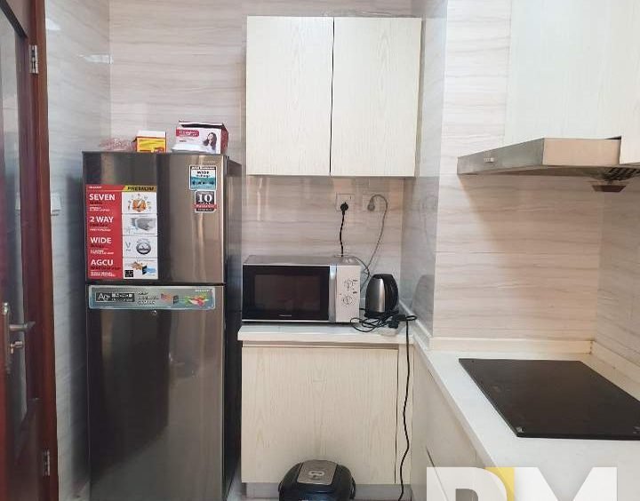 kitchen with fridge - Yangon Real Estate