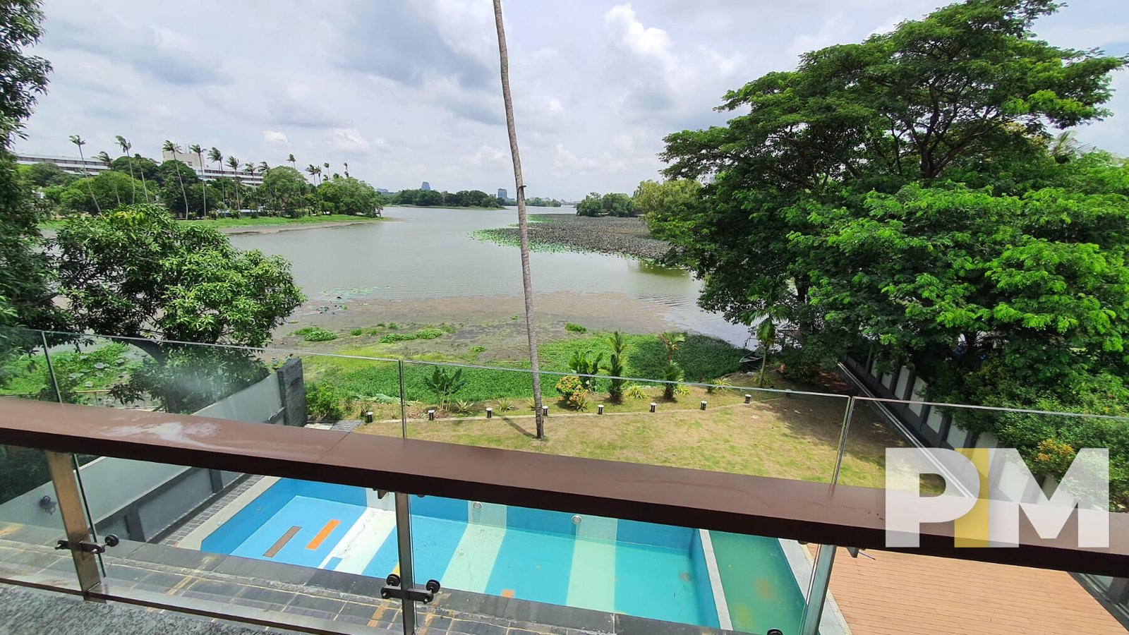 lake view house - House for rent in Mayangone