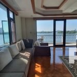 living room with balcony - Home Rental Yangon