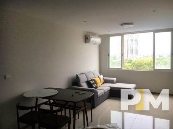 living room with sofa - Home Rental Yangon