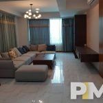 living room with sofa - Home Rental Yangon