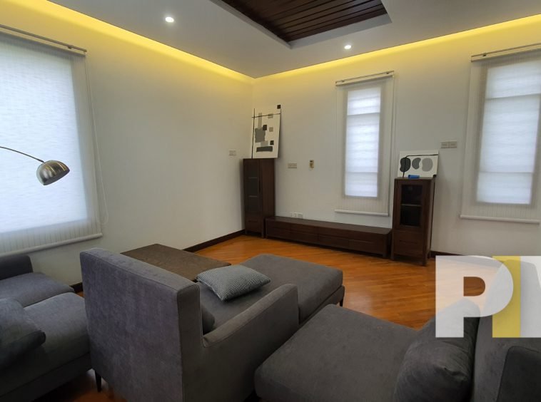 living room with sofa - Home Rental yangon