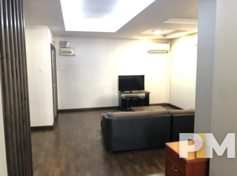 living room with sofa - Myanmar Condo for rent