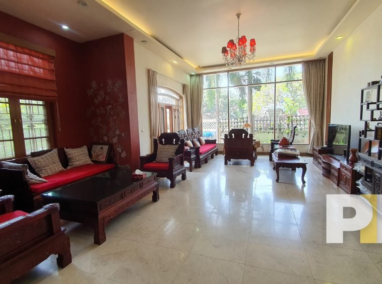 living room with sofa - Real Estate in Yangon