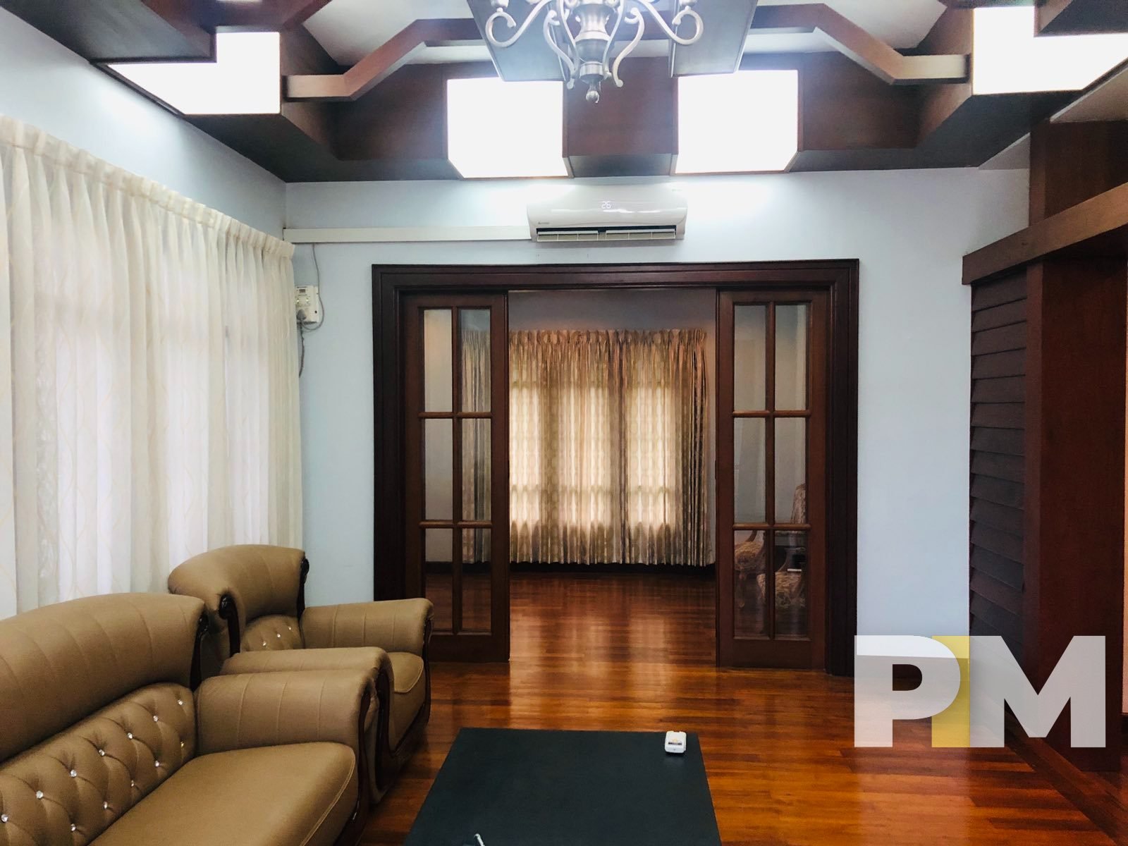 living room with sofa - Rent in Yangon