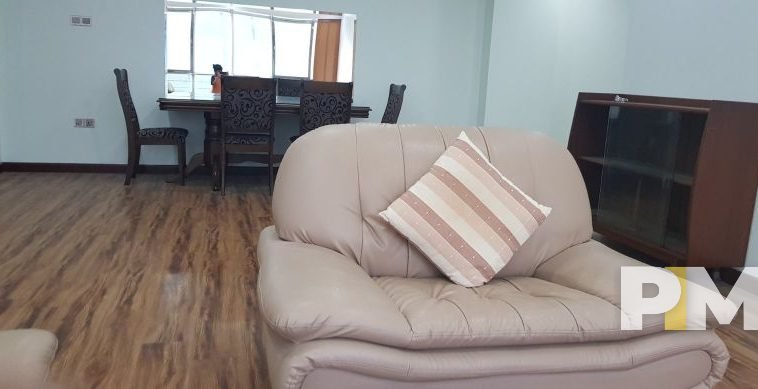 living room with sofa - Yangon Property