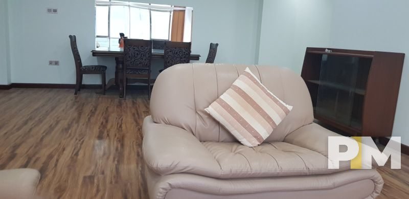 living room with sofa - Yangon Property