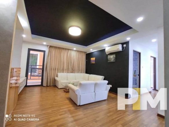 living room with sofa - Yangon Property