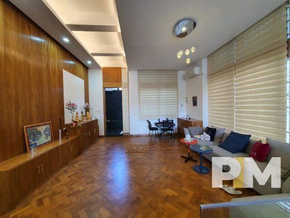 living room with sofa - Yangon Property