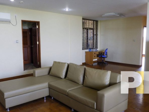 living room with sofa - properties in Yangon