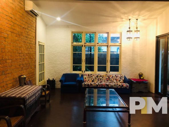 living room with sofa - properties in Yangon