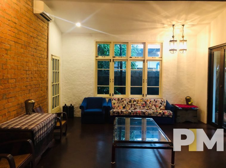 living room with sofa - properties in Yangon