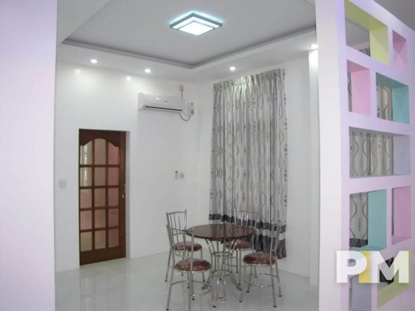 living room with table and chair - Real Estate in Myanmar