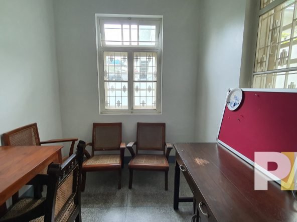 meeting room with table and chairs - Yangon Property