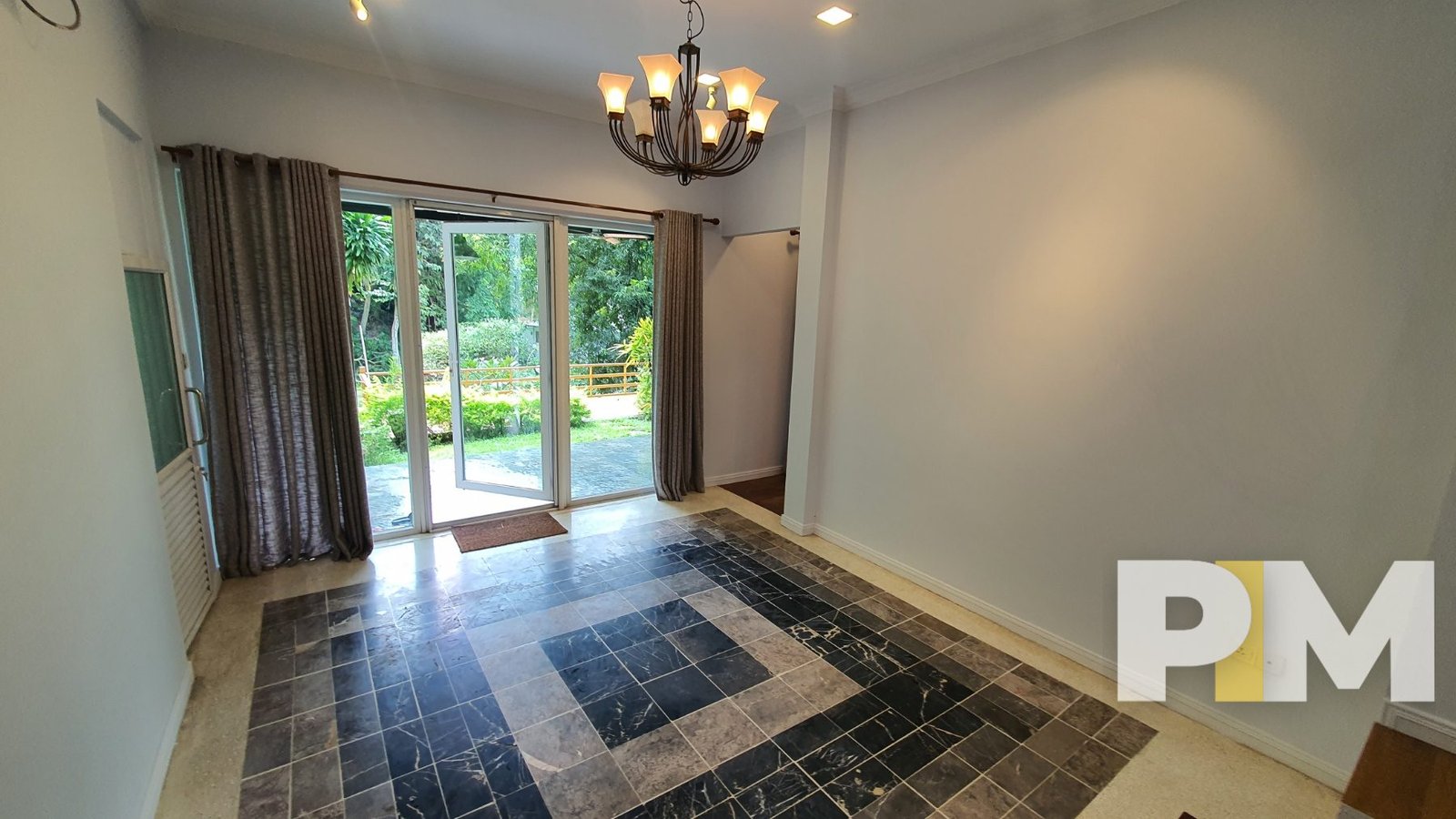 mudroom with hanging light - House for rent in Golden Valley
