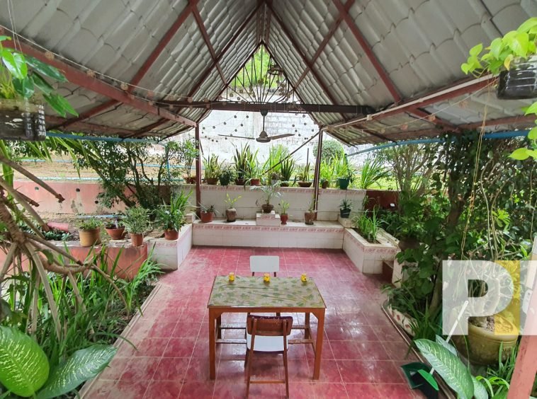outdoor garden - properties in Yangon