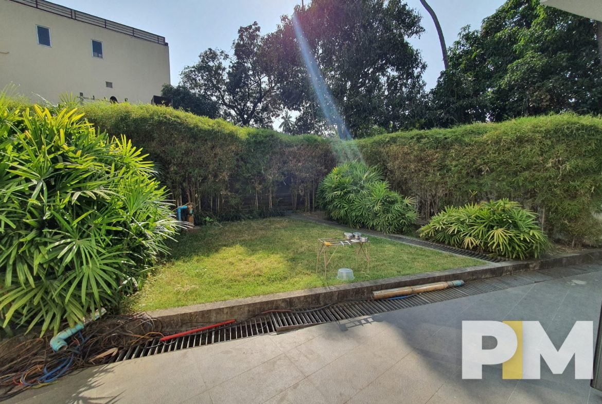 outdoor space - Yangon Property