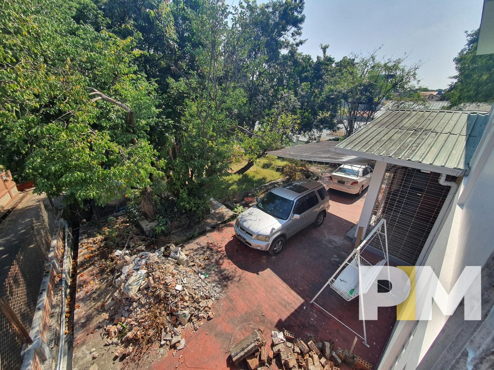outdoor space with car park - Real Estate in Yangon