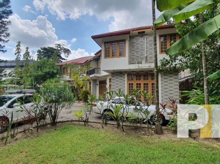 outdoor space with car park - Yangon Property