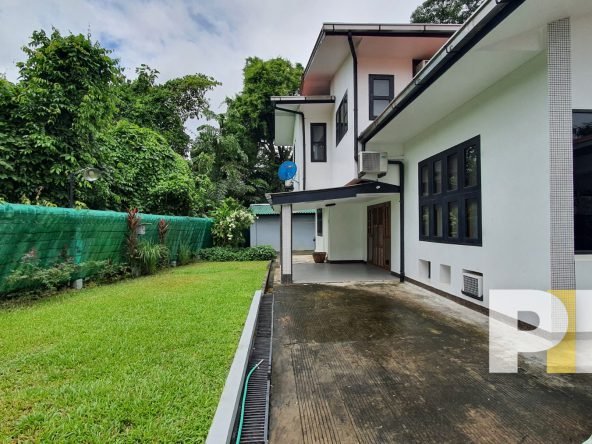 outdoor space with driveway - Myanmar House for rent