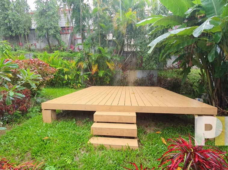 outdoor space with plants - Yangon Property