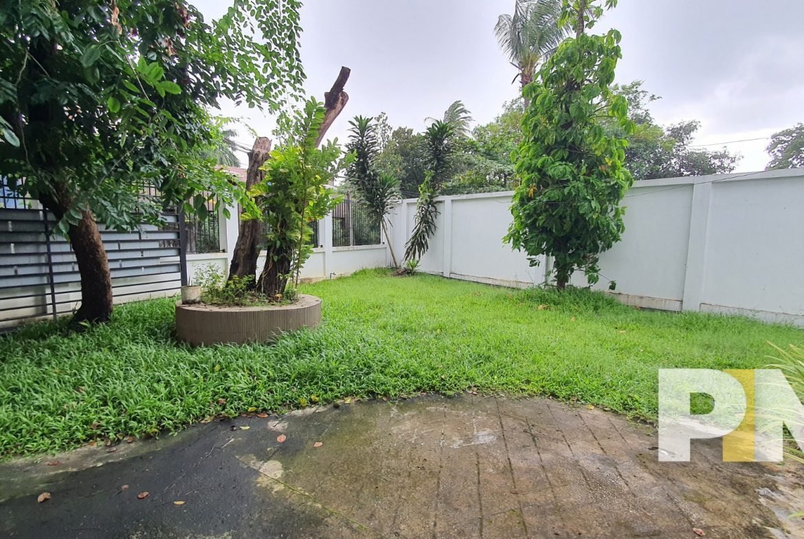 outdoor space with trees - Home Rental Yangon